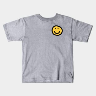 Small Face with Smile Kids T-Shirt